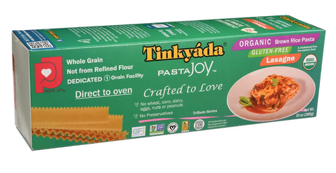 Tinkyada ORGANIC Brown Rice Pasta LASAGNE