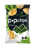 Popchips, Gluten Free Sour Cream & Onion, 5 Oz Bag (Case of 12) - 1