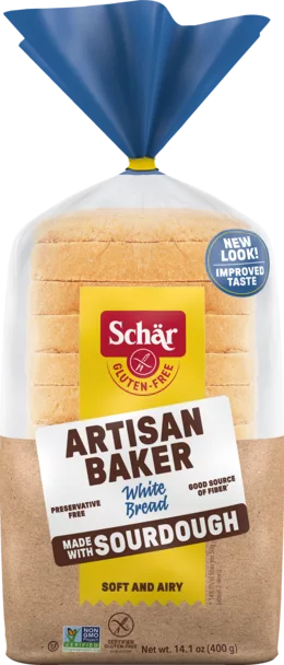 Schar Artisan Baker White Bread,
