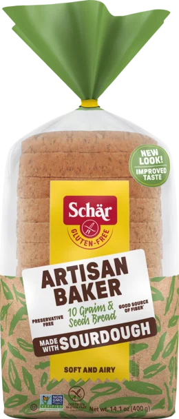 Schar Artisan Baker 10 Grain & Seeds Bread