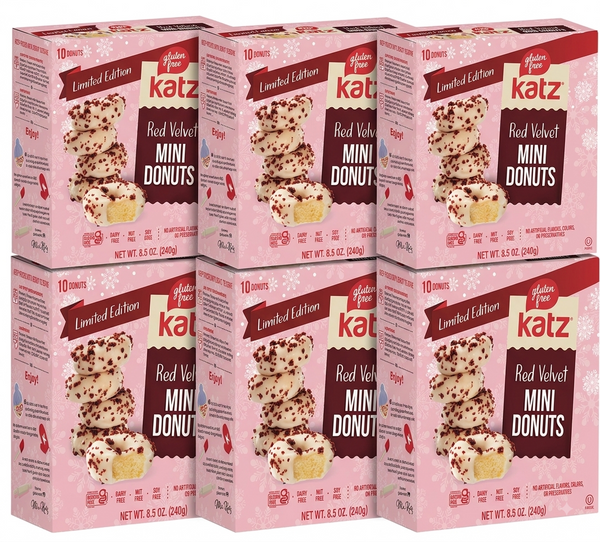 Katz Mini Donuts - Red Velvet - 3