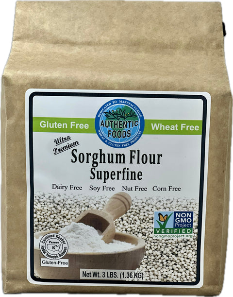 Authentic Foods Sorghum Flour, Superfine