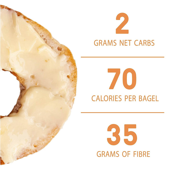 Carbonaut Gluten Free Plain Bagels - 4