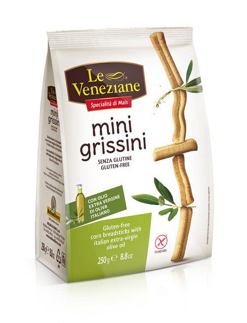 Le Veneziane Corn Breadsticks Mini Grissini - 1