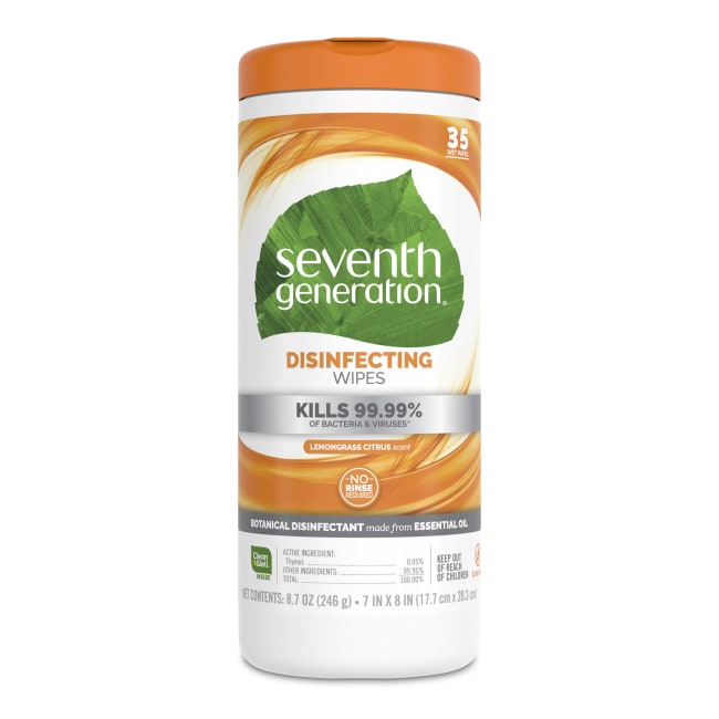 Seventh Generation Disinfecting Wipes - Thumbnail 3