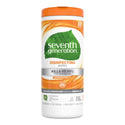 Seventh Generation Disinfecting Wipes - Lemongrass Citrus - 9