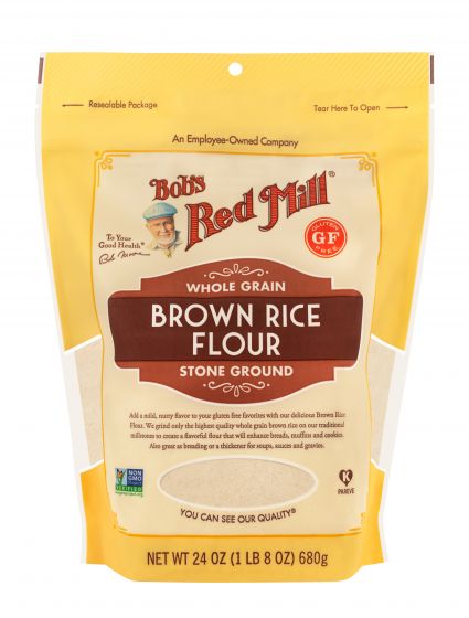 Bob's Red Mill Brown Rice Flour - Case of 4