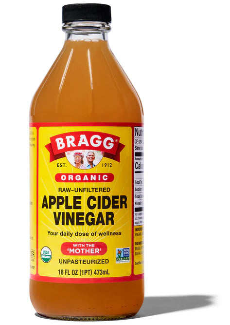 Bragg's Organic Apple Cider Vinegar 16 oz. Raw Unfiltered